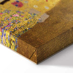 Gustav Klimt The Kiss Gold Romantic Canvas Print