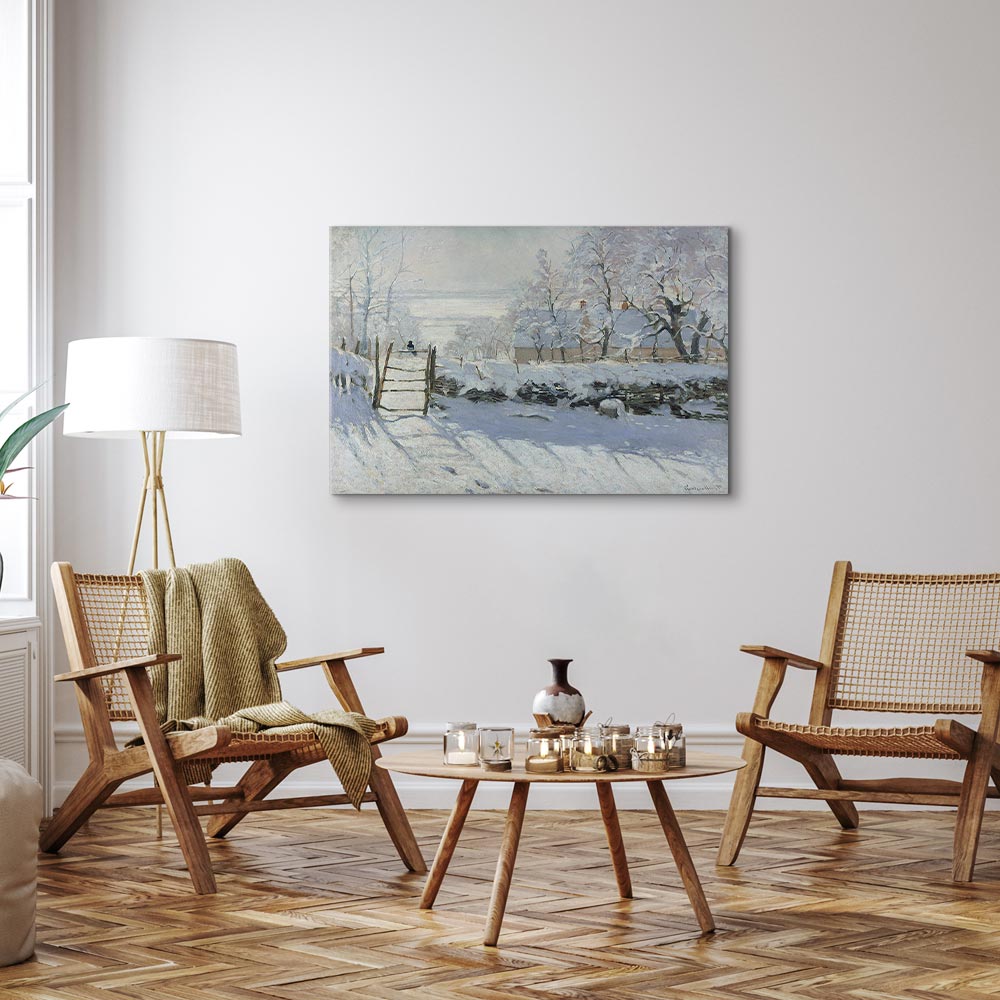 Canvas Print The Magpie