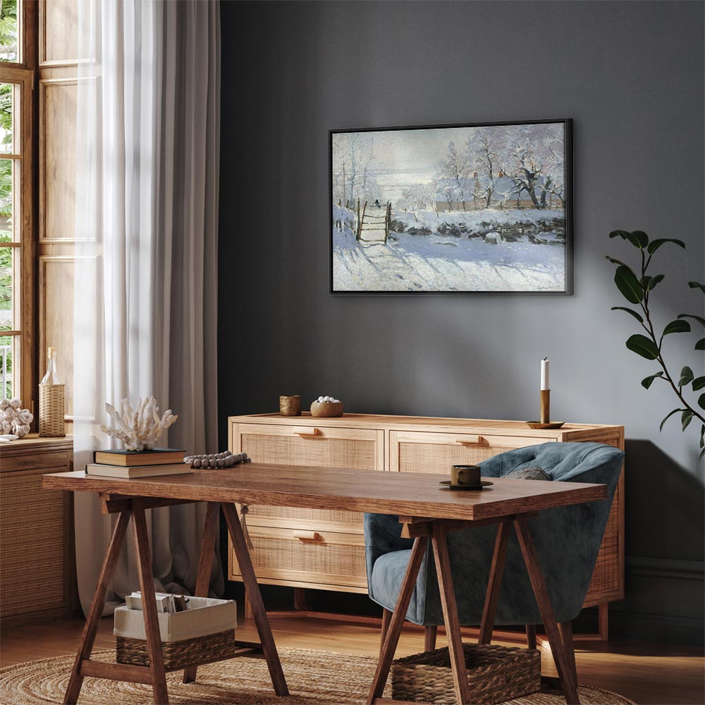 Canvas Print The Magpie