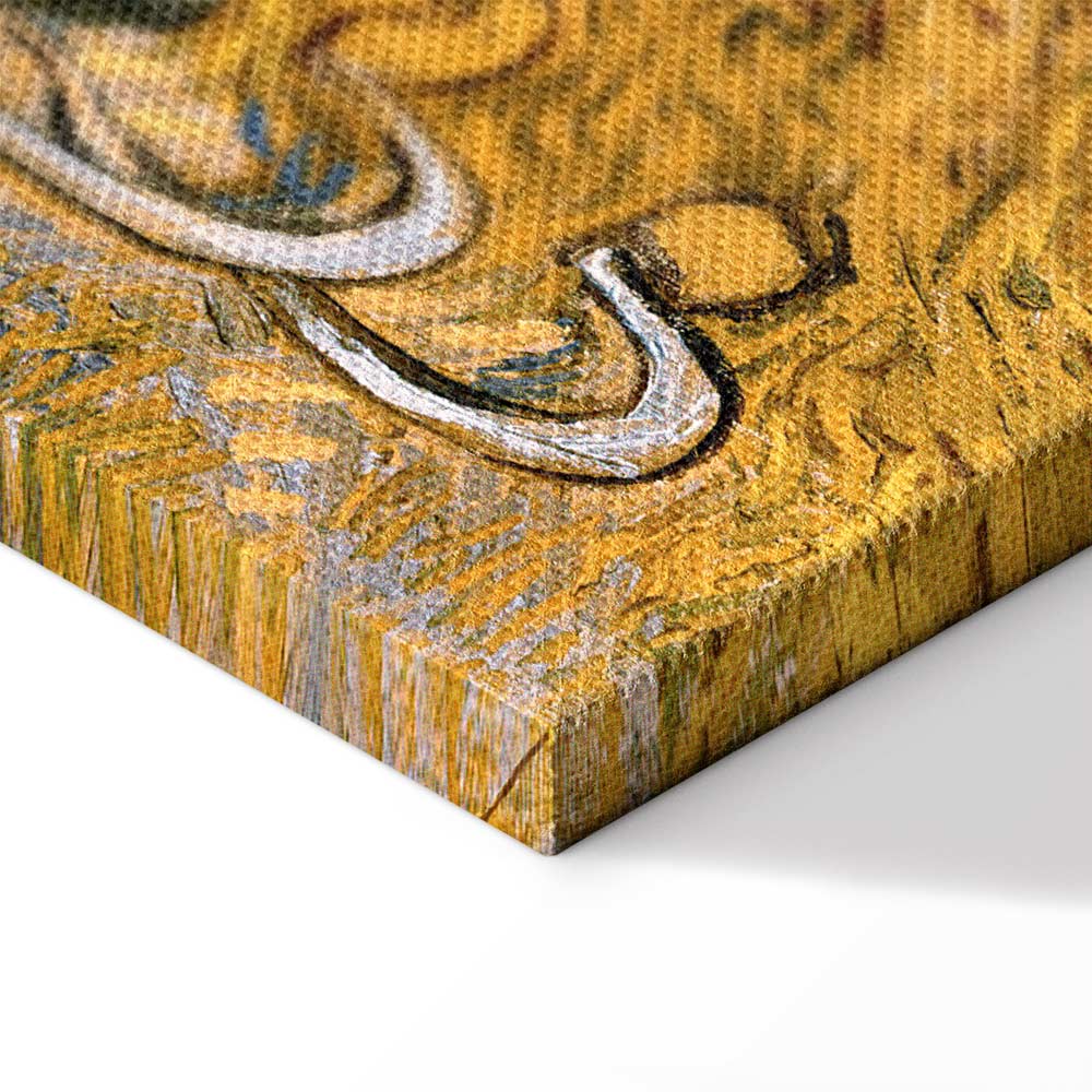 Van Gogh Noon: Rest from Work Classic Canvas Print