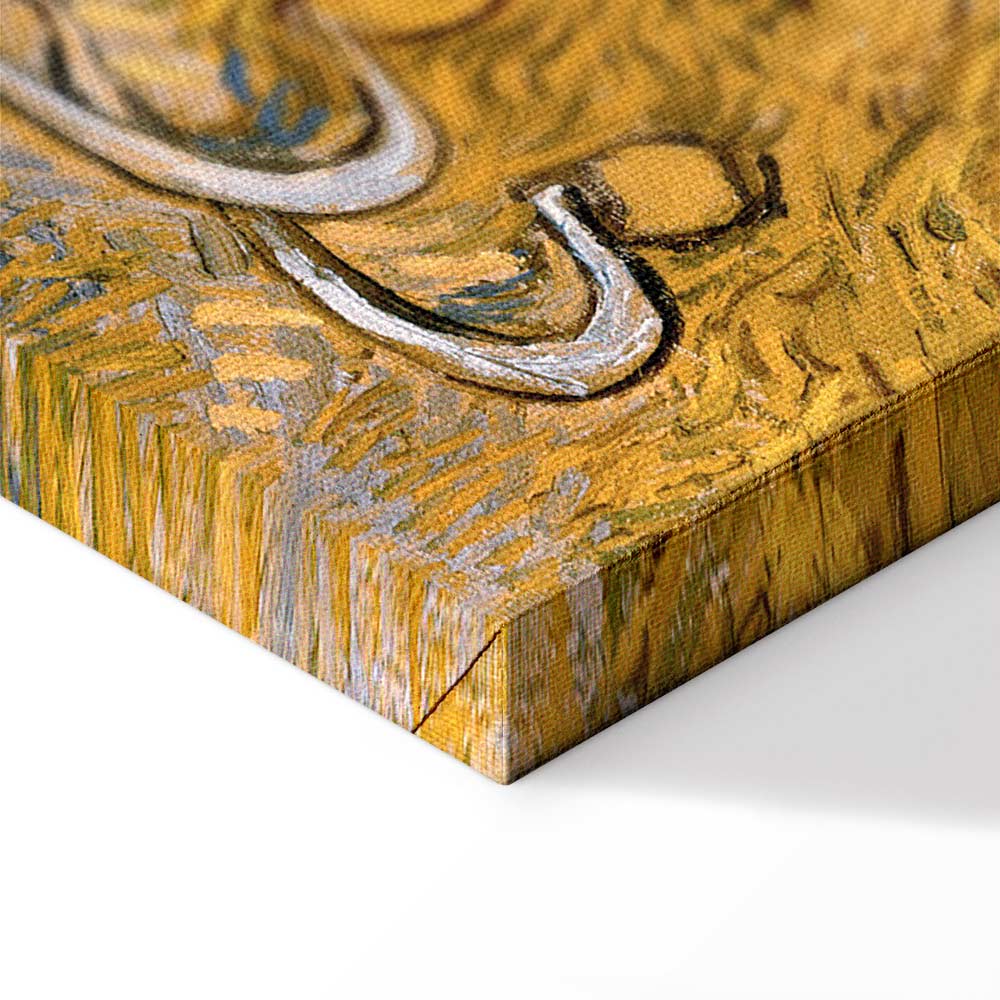 Van Gogh Noon: Rest from Work Classic Canvas Print