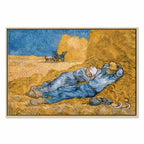 Van Gogh Noon: Rest from Work Classic Canvas Print