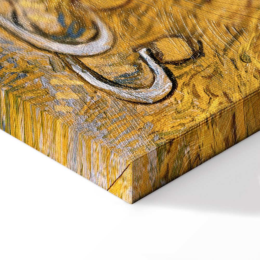 Van Gogh Noon: Rest from Work Classic Canvas Print