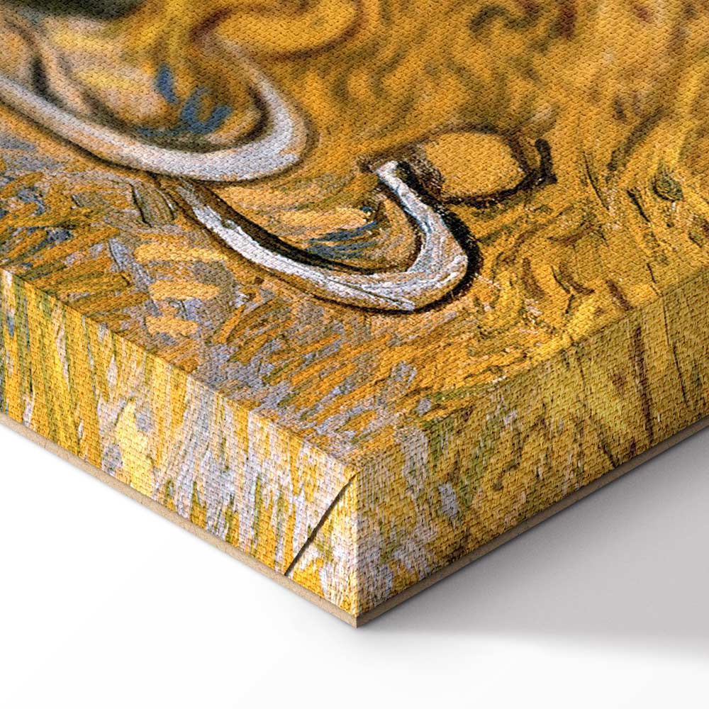 Van Gogh Noon: Rest from Work Classic Canvas Print