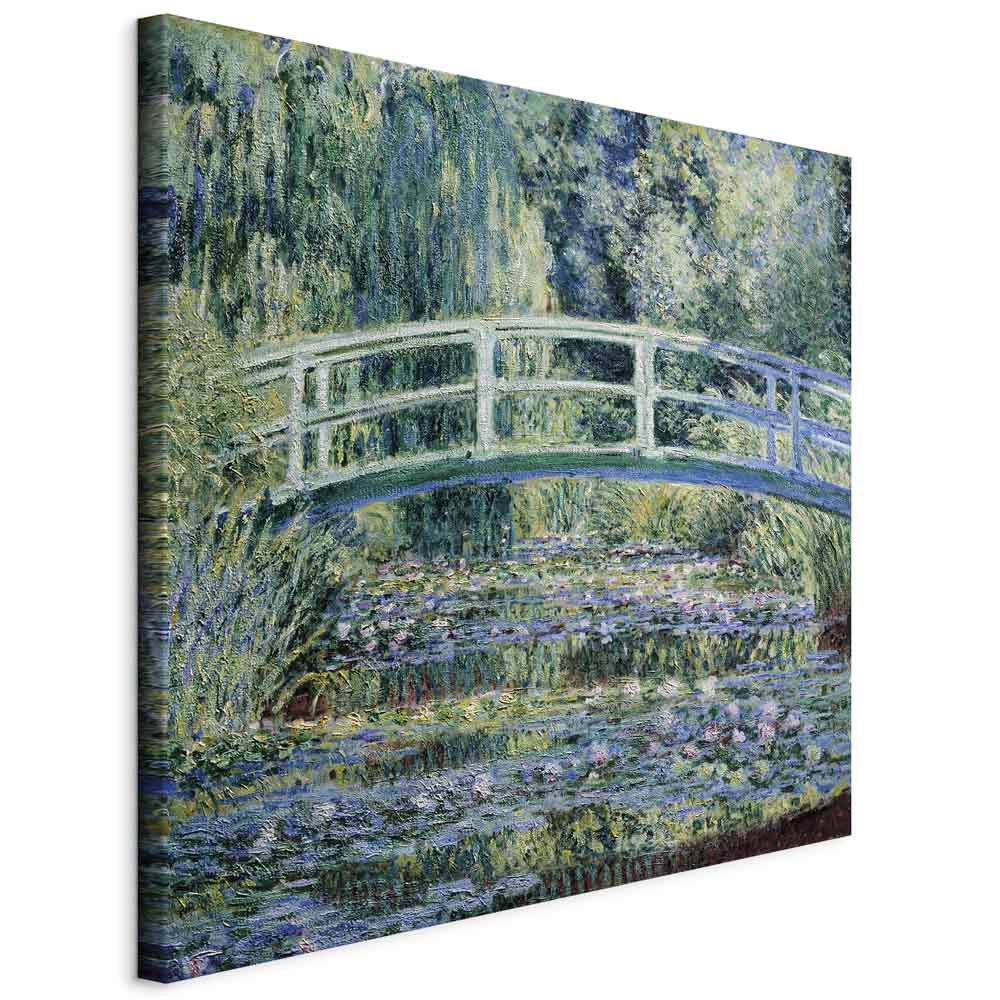 Canvas Print Footbridge in Giverny
