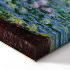 Monet Footbridge in Giverny Garden Canvas Print