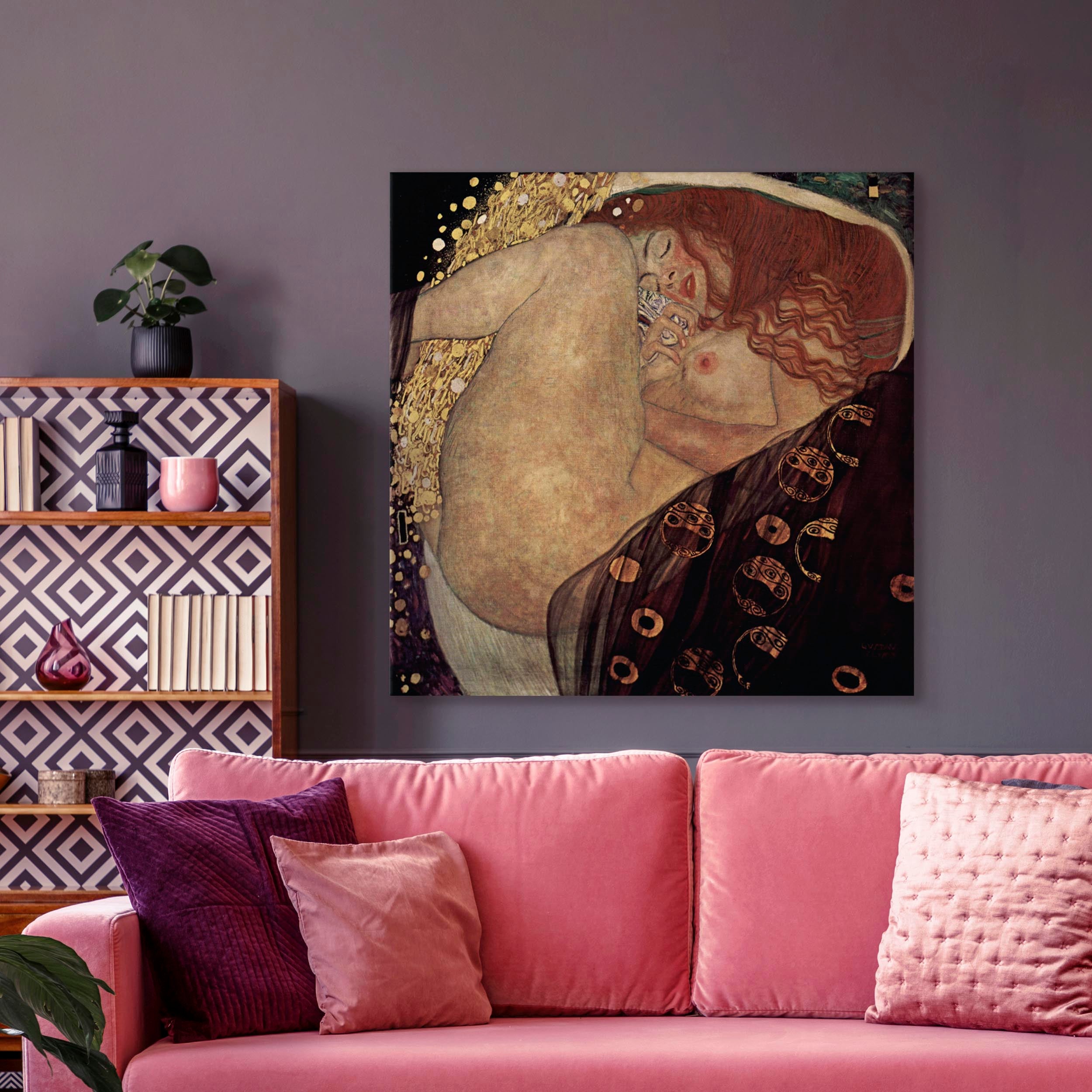 Canvas Print Danae - Reproduction Artwork