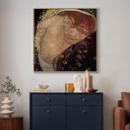 Gustav Klimt Danae Gold Classic Canvas Print
