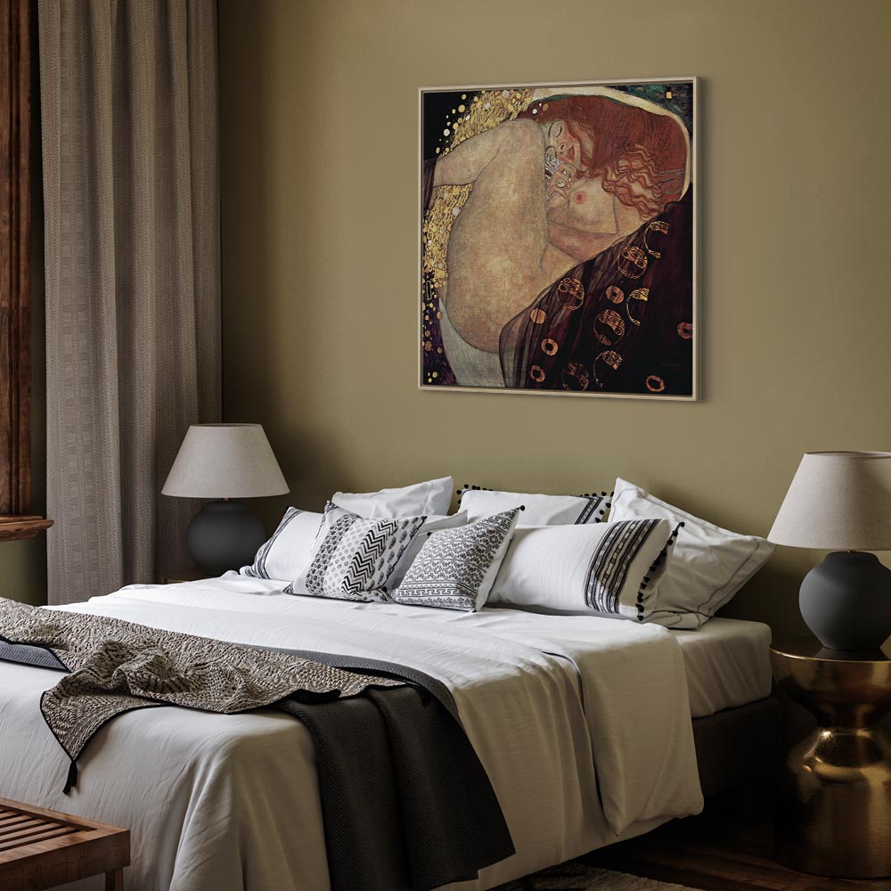 Gustav Klimt Danae Gold Classic Canvas Print