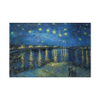 Starry Night Over the Rhone Classic Canvas Print