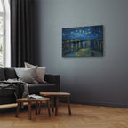 Starry Night Over the Rhone Classic Canvas Print