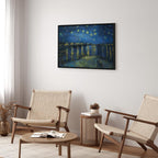 Starry Night Over the Rhone Classic Canvas Print