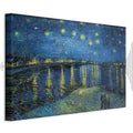 Starry Night Over the Rhone Classic Canvas Print