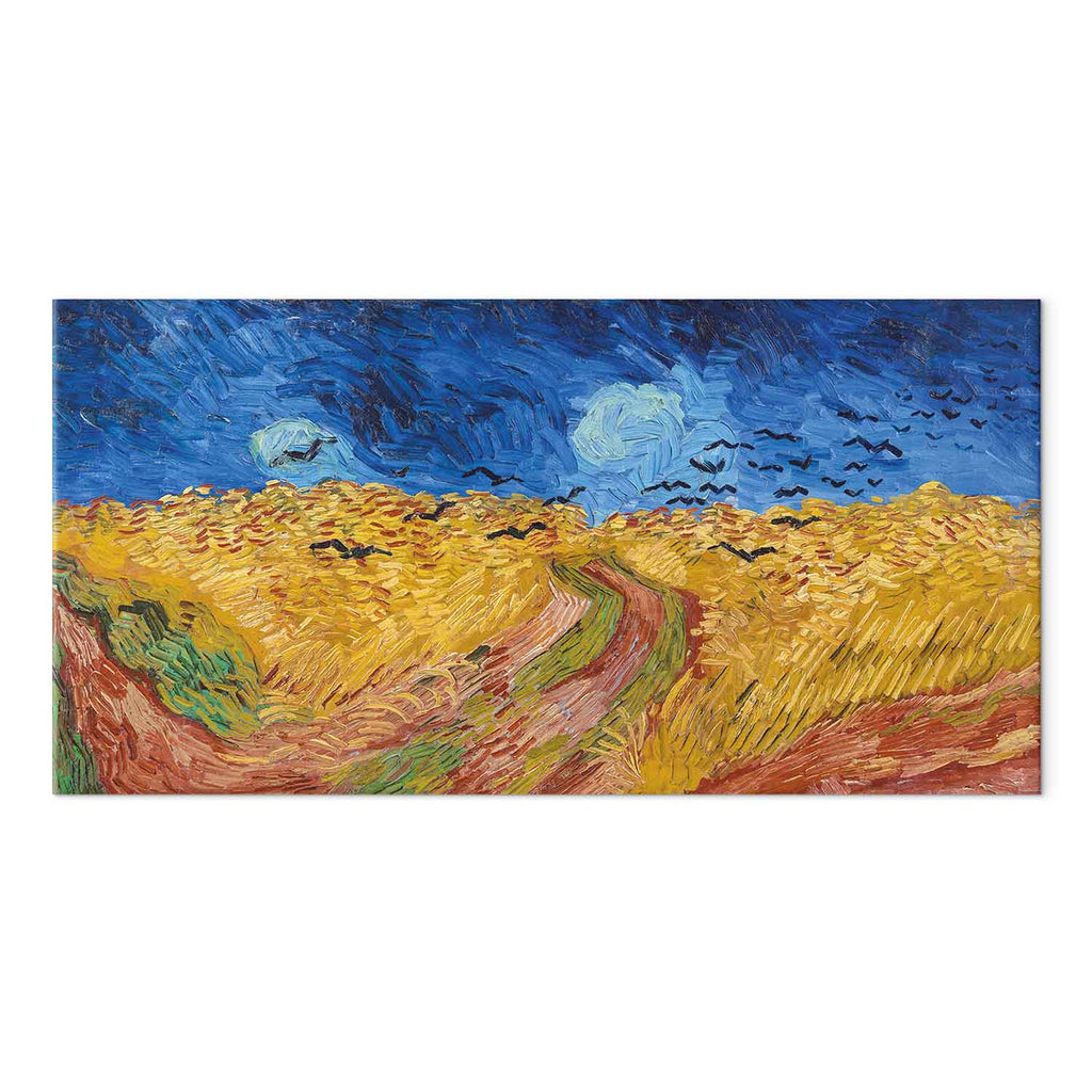 Wheatfield with Crows Vincent van Gogh DIY Large Canvas Print
