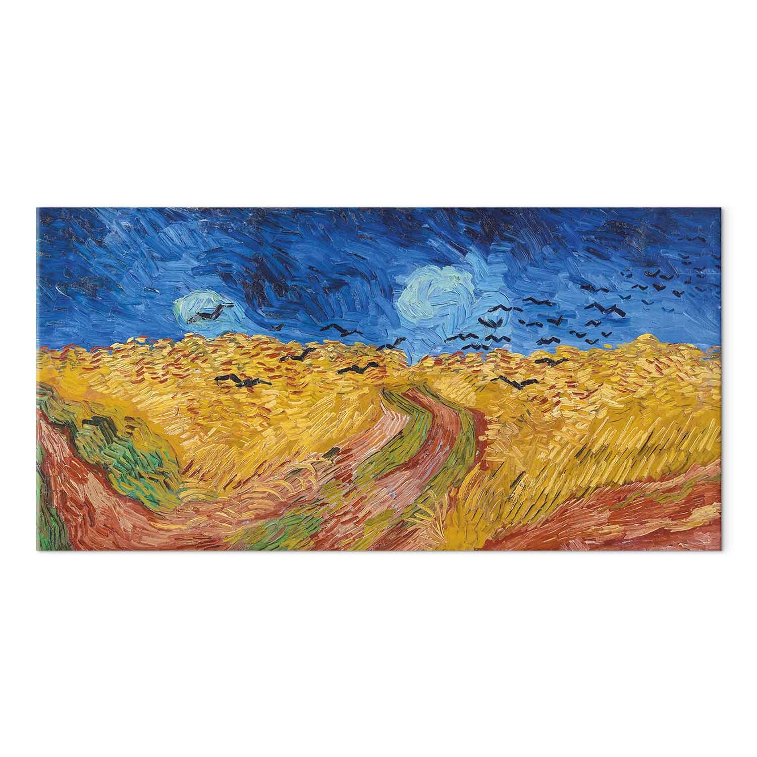 Wheatfield with Crows Vincent van Gogh DIY Large Canvas Print
