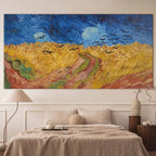 Wheatfield with Crows Vincent van Gogh DIY Large Canvas Print