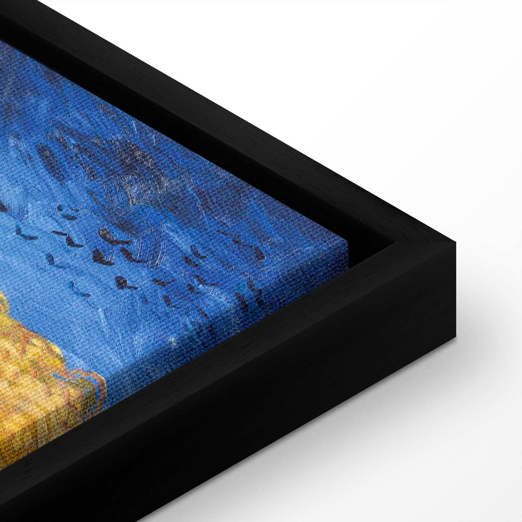Wheatfield With Crows Landscape Canvas Print