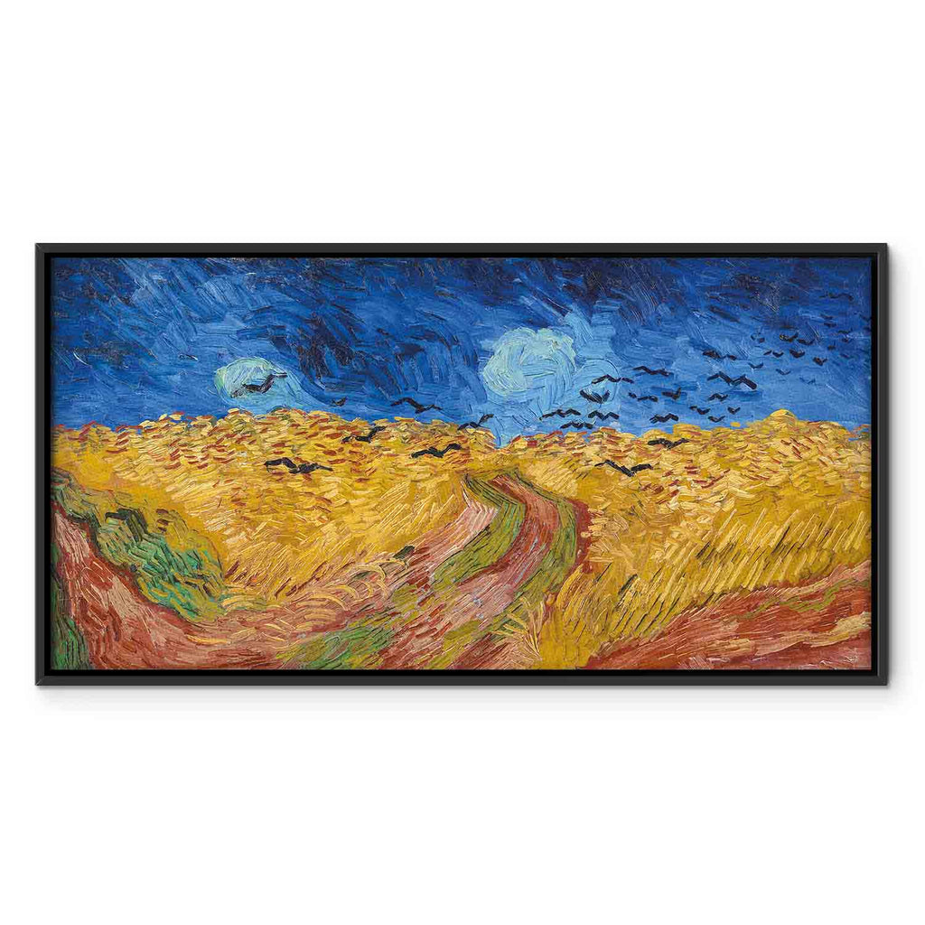 Wheatfield With Crows Landscape Canvas Print