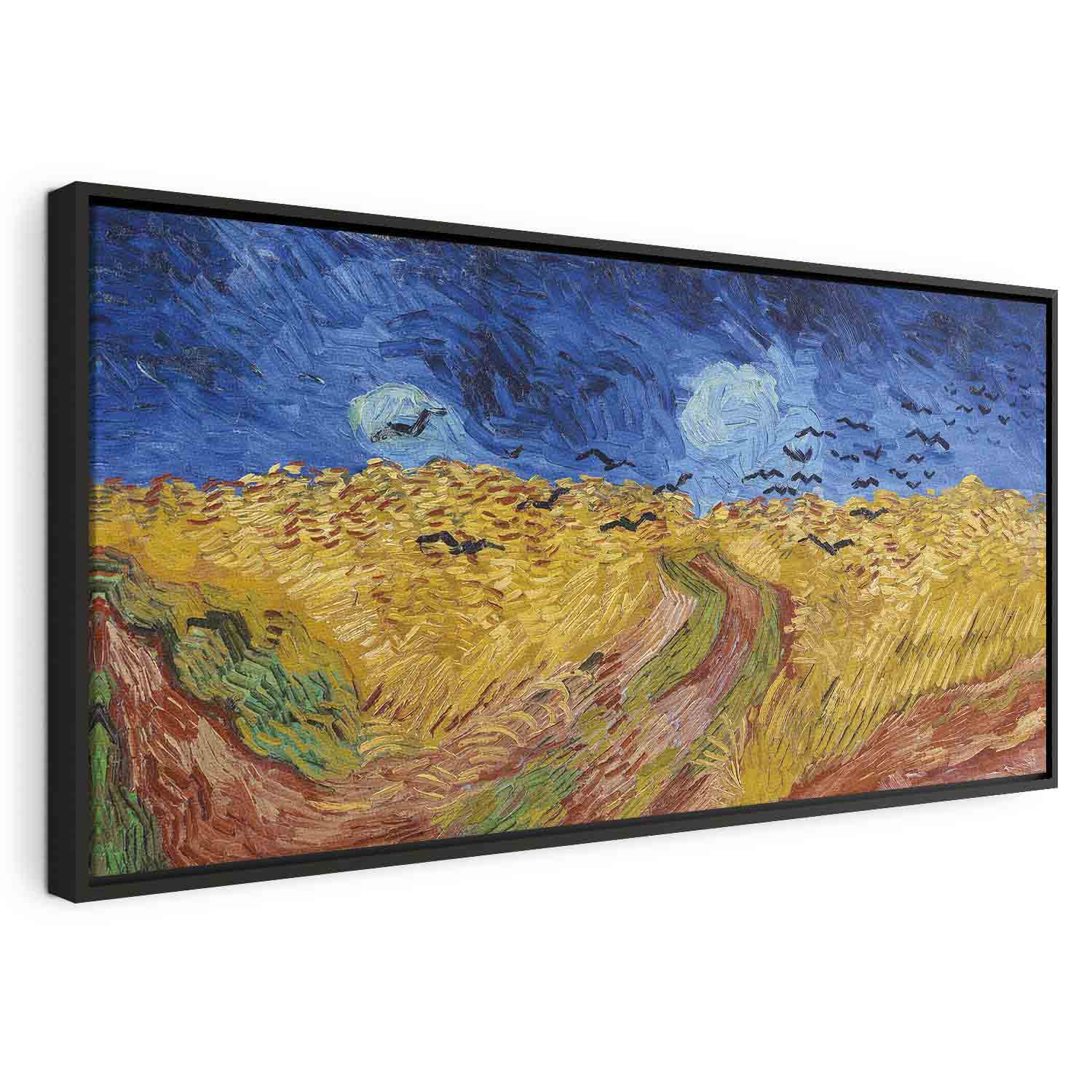 Wheatfield With Crows Landscape Canvas Print