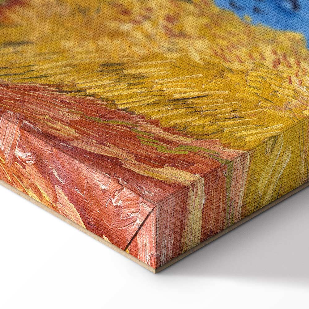 Wheatfield With Crows Landscape Canvas Print