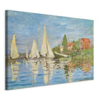 Canvas Print Regatta in Argenteuil