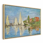 Canvas Print Regatta in Argenteuil