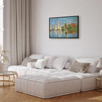 Canvas Print Regatta in Argenteuil