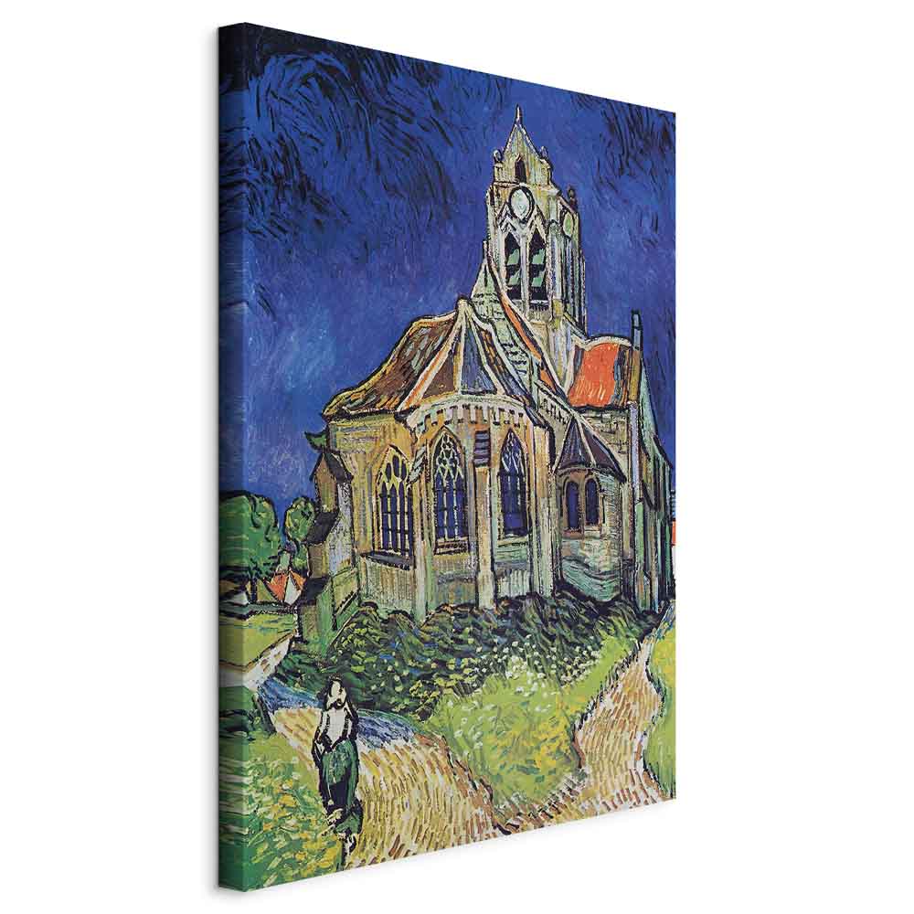 Van Gogh Church at Auvers Classic Canvas Print
