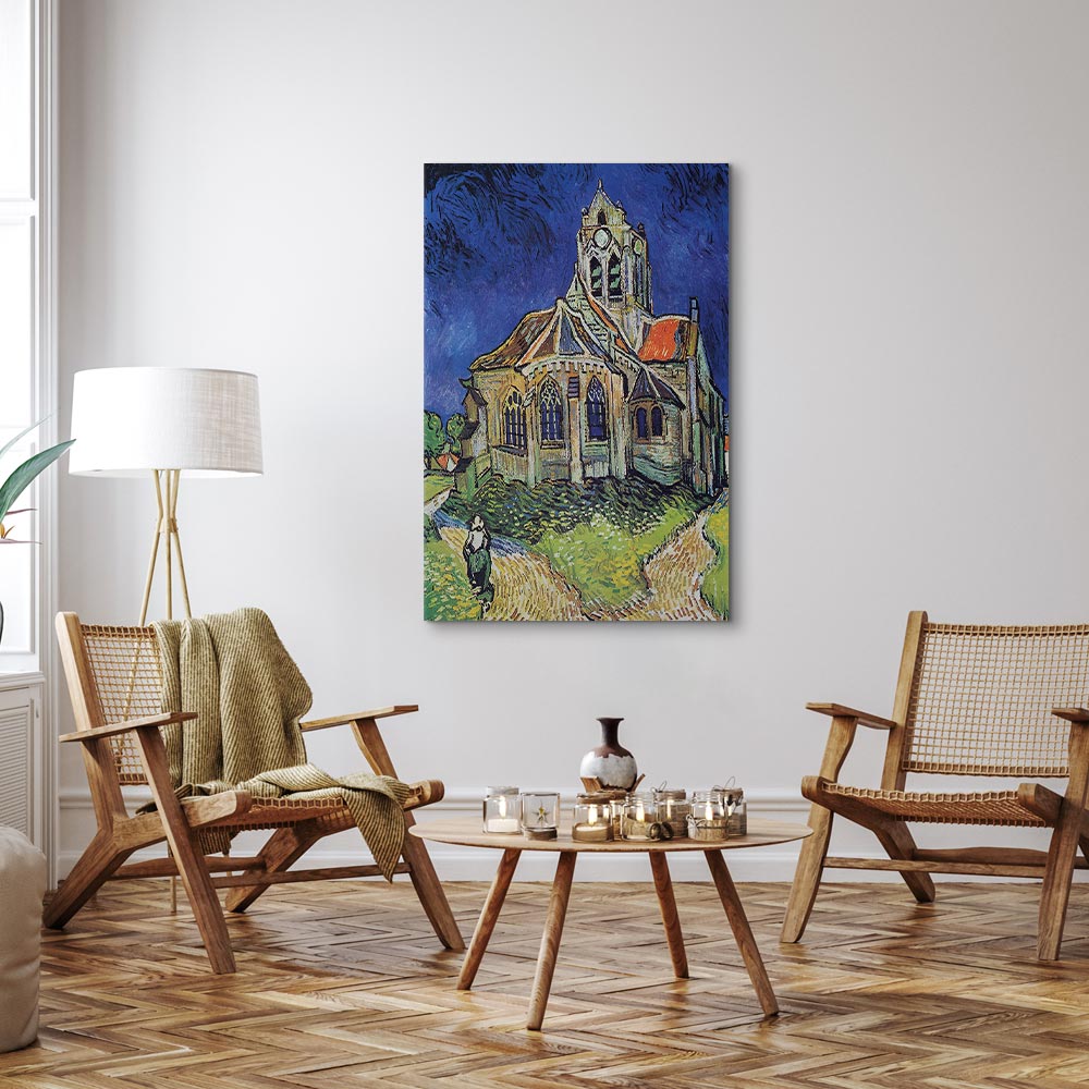 Van Gogh Church at Auvers Classic Canvas Print
