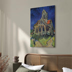 Van Gogh Church at Auvers Classic Canvas Print