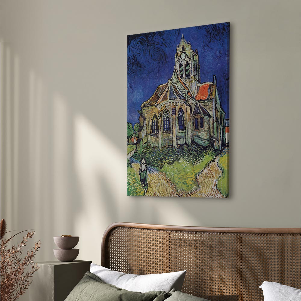 Van Gogh Church at Auvers Classic Canvas Print