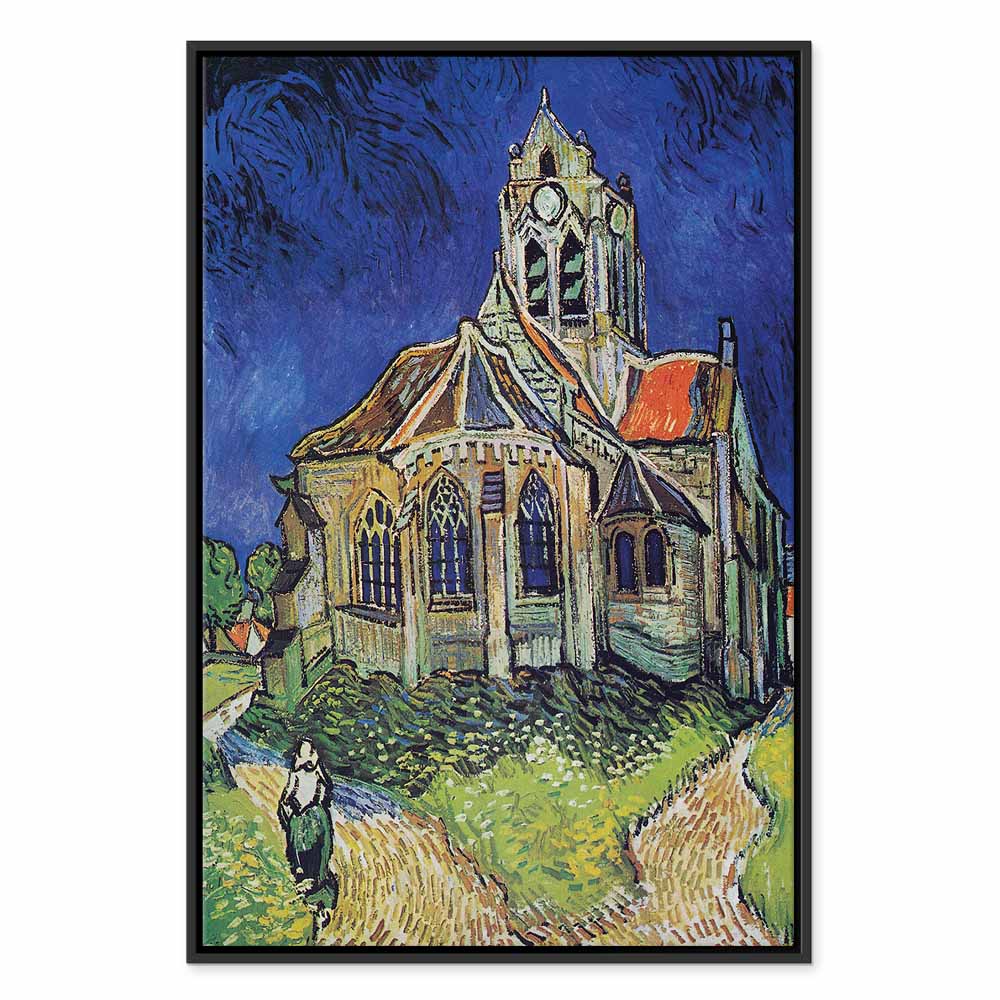 Van Gogh Church at Auvers Classic Canvas Print