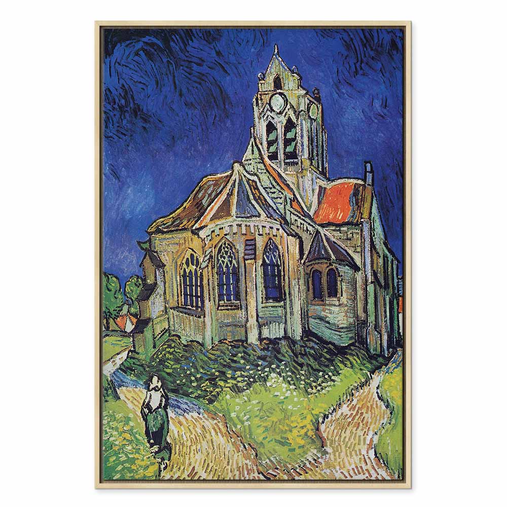 Van Gogh Church at Auvers Classic Canvas Print