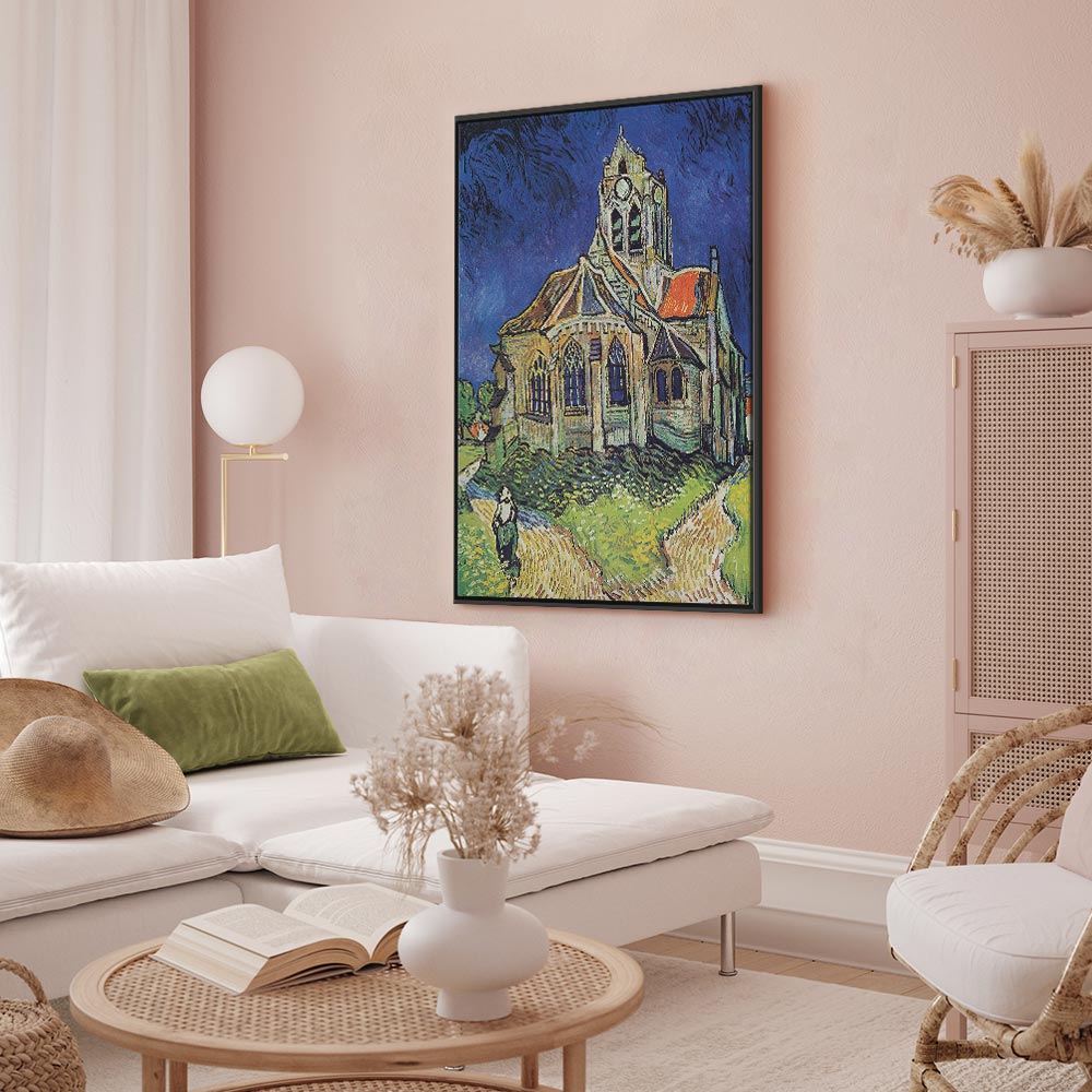 Van Gogh Church at Auvers Classic Canvas Print