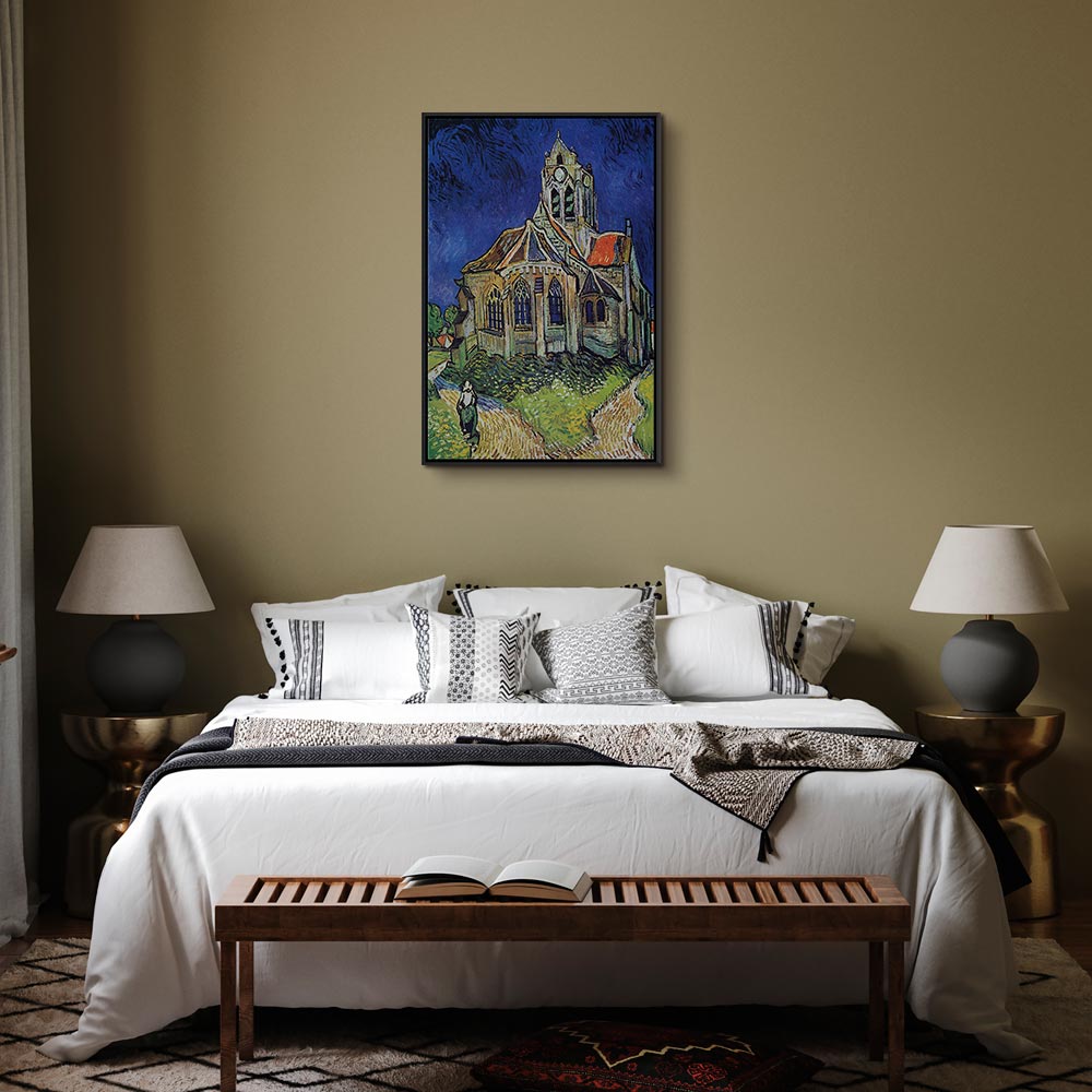 Van Gogh Church at Auvers Classic Canvas Print