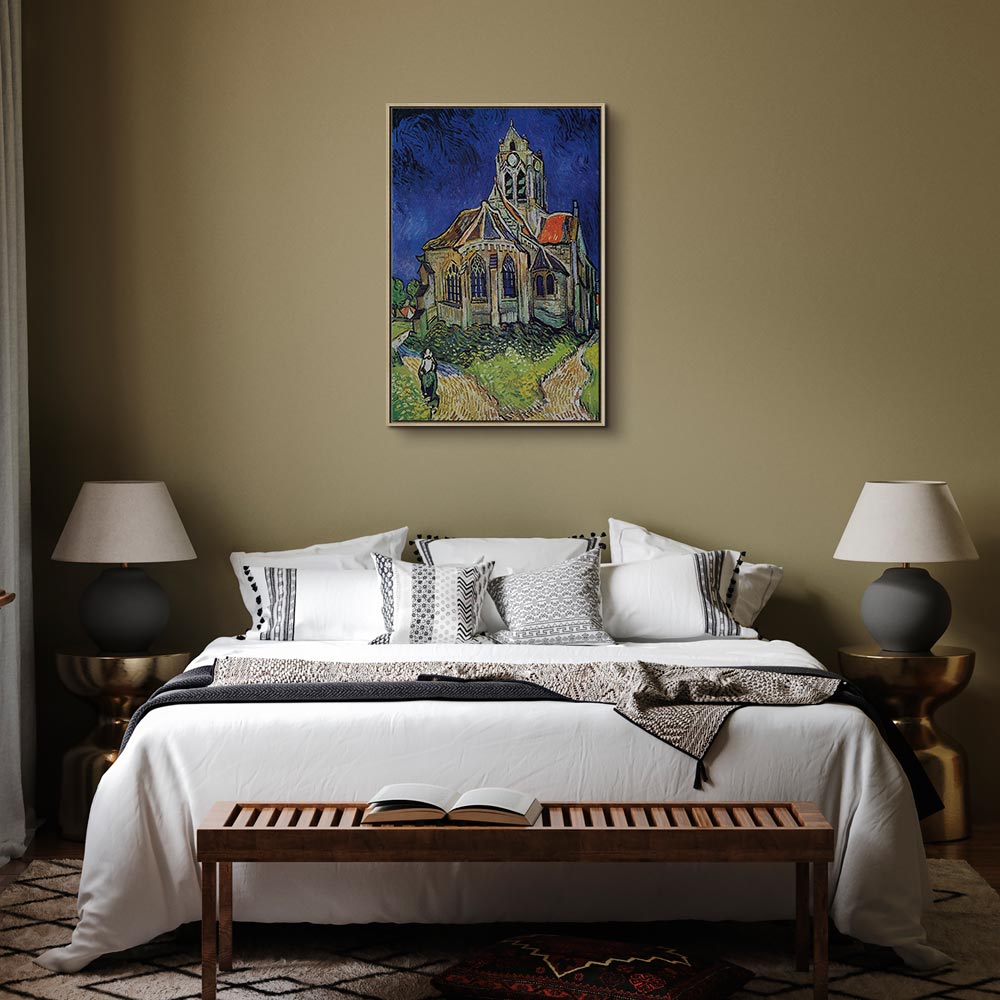 Van Gogh Church at Auvers Classic Canvas Print
