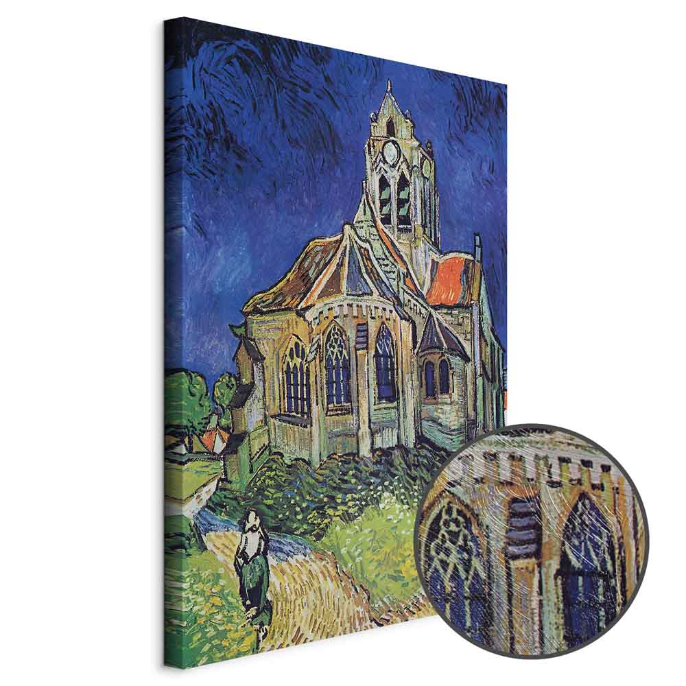 Van Gogh Church at Auvers Classic Canvas Print