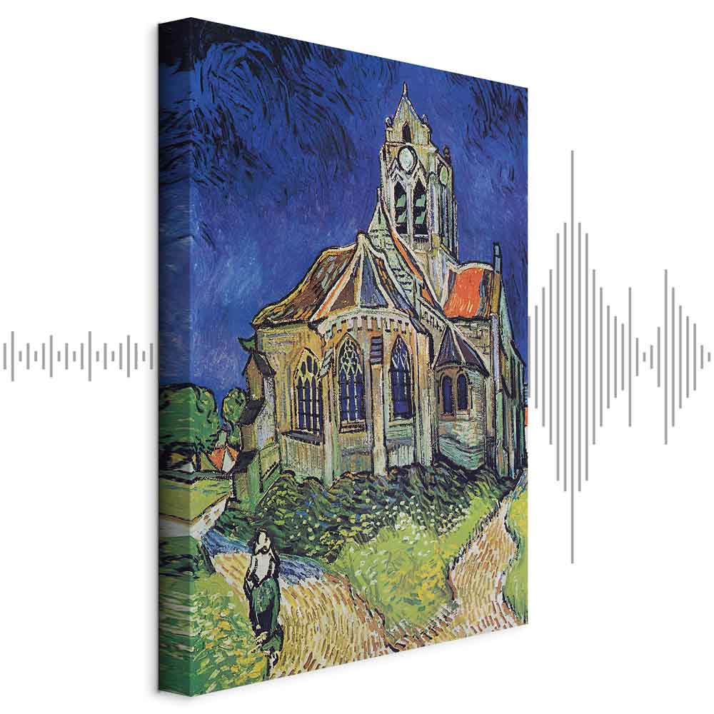 Van Gogh Church at Auvers Classic Canvas Print