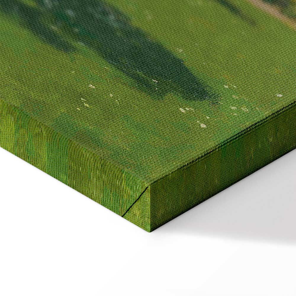 Monet Woman in the Garden Classic Canvas Print