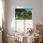 Monet Woman in the Garden Classic Canvas Print