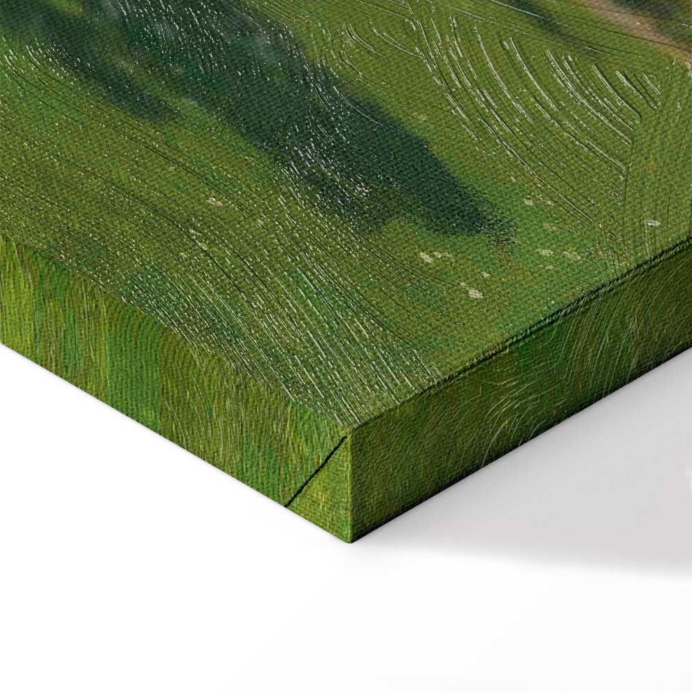 Monet Woman in the Garden Classic Canvas Print