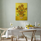 Sunflower Still Life Classic Canvas Print