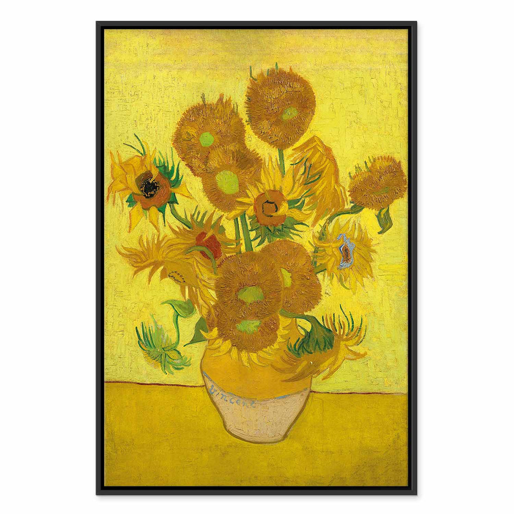 Sunflower Still Life Classic Canvas Print