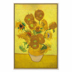 Sunflower Still Life Classic Canvas Print
