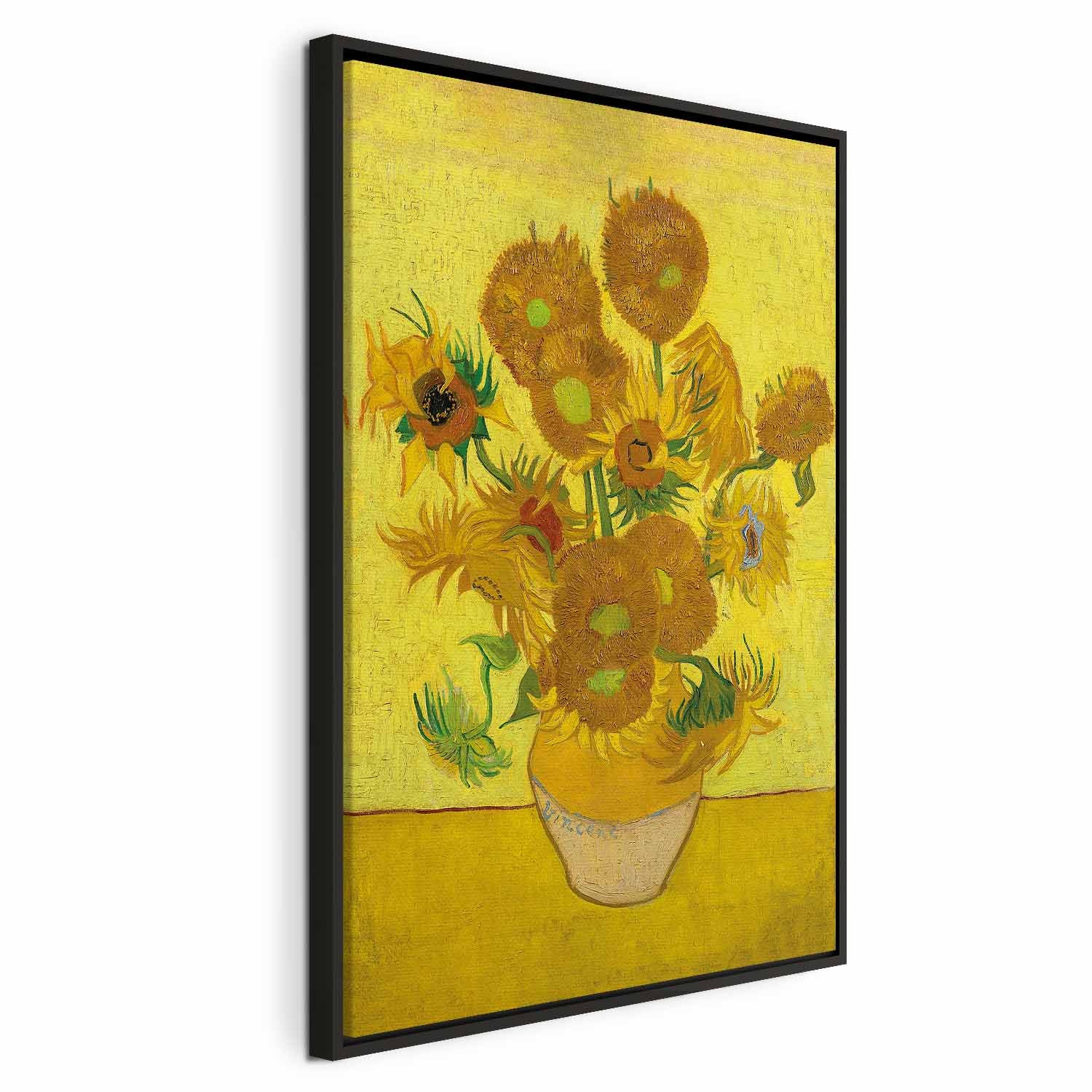 Sunflower Still Life Classic Canvas Print
