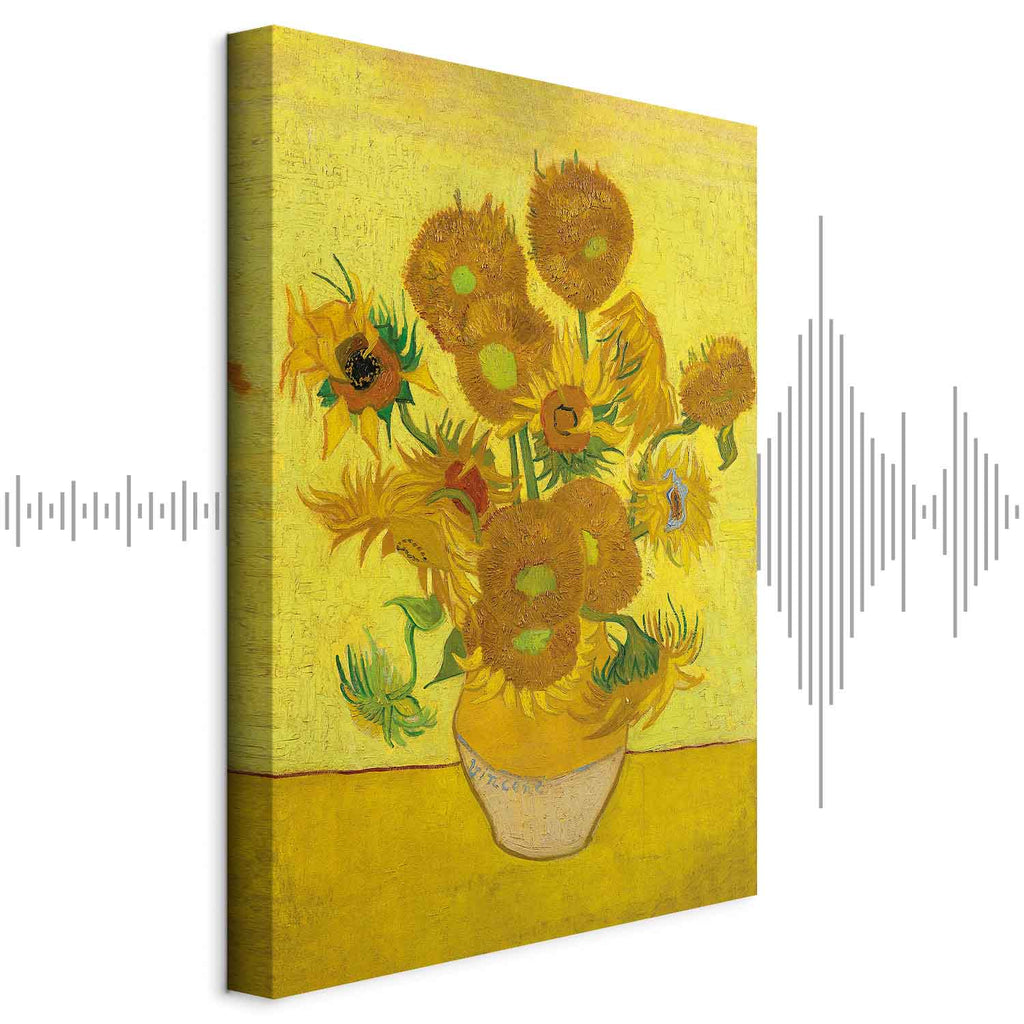 Sunflower Still Life Classic Canvas Print