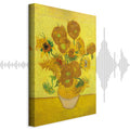 Sunflower Still Life Classic Canvas Print