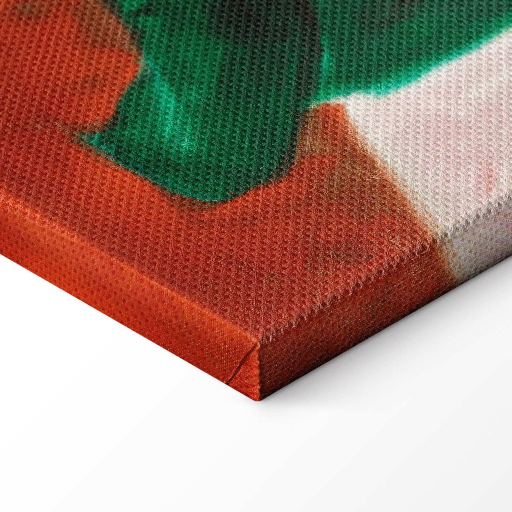 Blue Horse Expressionist Canvas Print