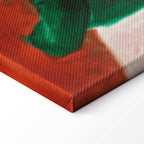 Blue Horse Expressionist Canvas Print