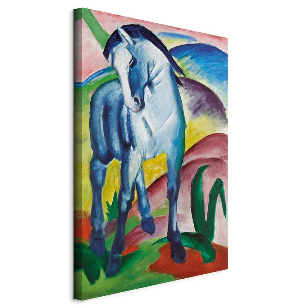 Canvas Print Blue Horse
